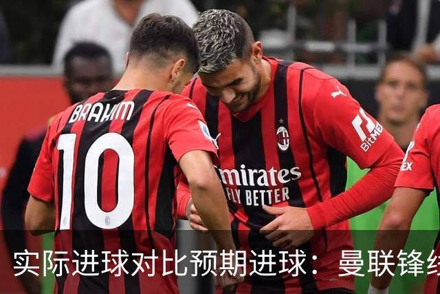 实际进球对比预期进球：曼联锋线迷失-4.59个